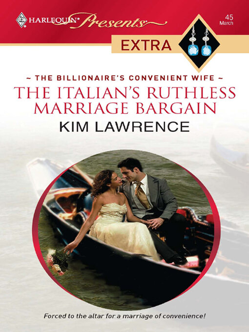 Cover image for The Italian's Ruthless Marriage Bargain